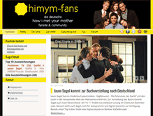 Tablet Screenshot of himym-fans.de